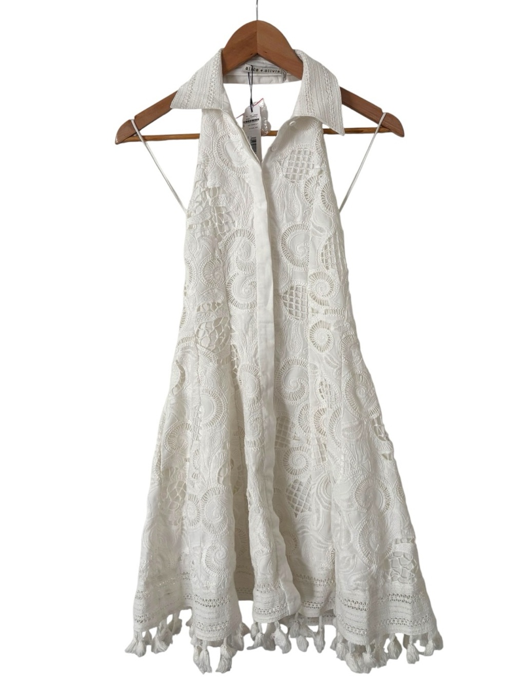 Alice + Olivia Lucy Mini Shirt Dress - Picture 2 of 4